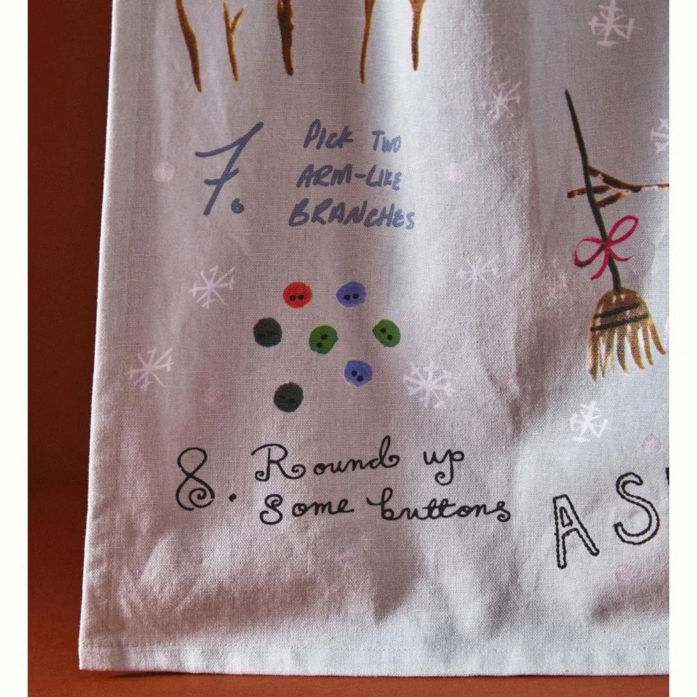 New🌟Snowman Dish Towel